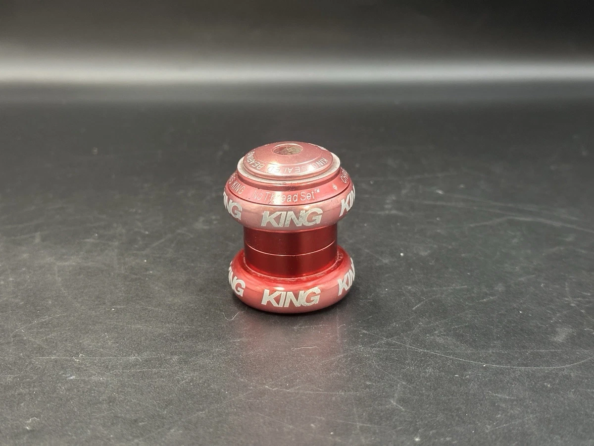 CHRIS KING 2Nut ヘッドパーツ レッド　廃盤品 CHRIS KING 2Nut ヘッドパーツ レッド 廃盤品 Chris King Red Bicycle