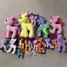 Hasbro My Little Pony Various Sz 2-11  Plush, Brushable  More Figures Lot of 20