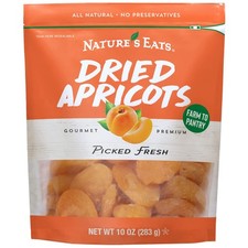 Nature's Eat Sun Dried Turkish Apricots - 10 Ounce Pack of 1 