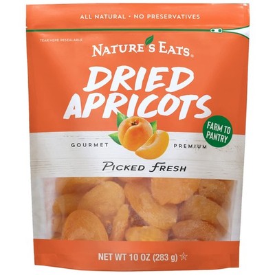 Nature's Eat Sun Dried Turkish Apricots - 10 Ounce (Pack of 1)