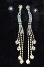 Necklace, Rhinestones, Adjustable W/5”  Pierced earrings — photo 10