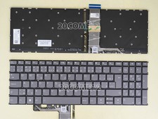 For Lenovo IdeaPad/Yoga Slim 7-15ITL05 Keyboard backlit Czech Slovak CZ/SK Gray