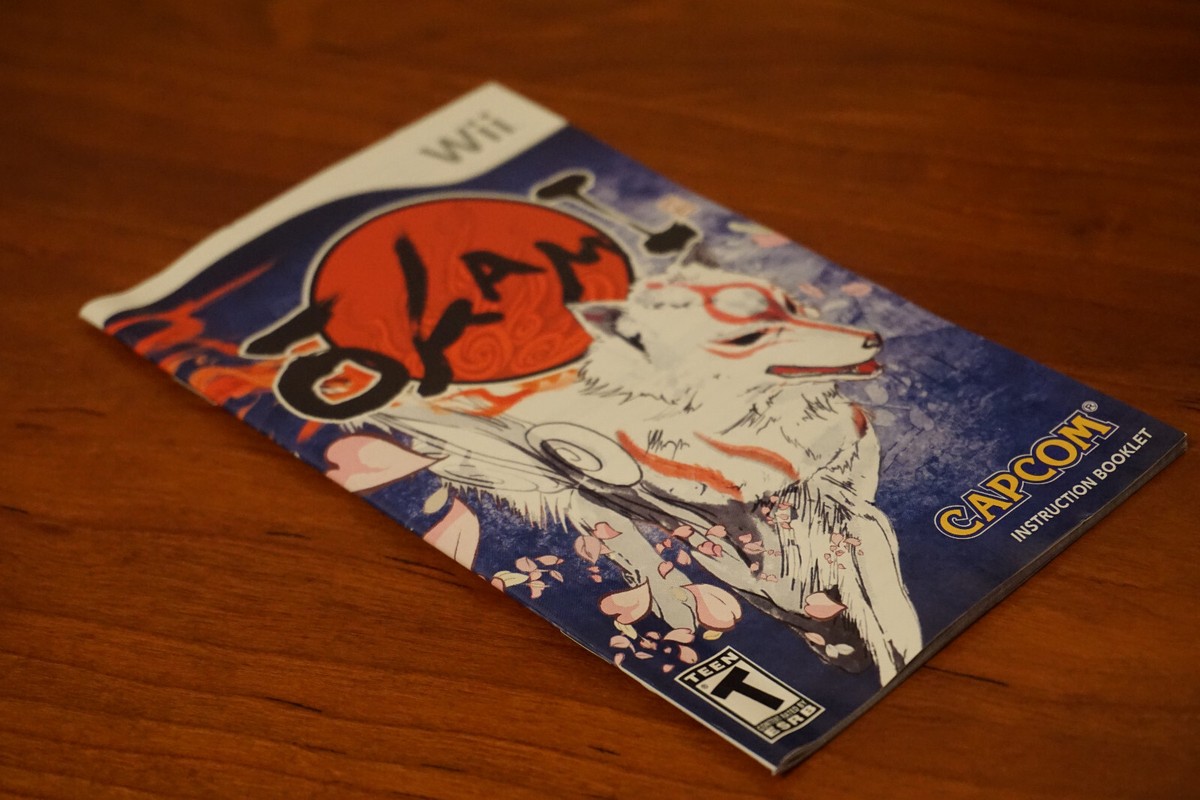 Okami, Rare Misprint: IGN Watermark, Complete in Box CIB, Tested