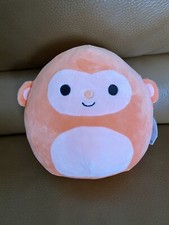 Squishmallow 8" Elton The Orange Monkey NWT