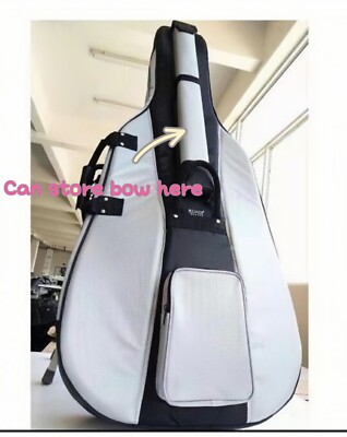 Best Cost Performance! New Cello Bag Case with Ultra-Thick Padding for 4/4 Size