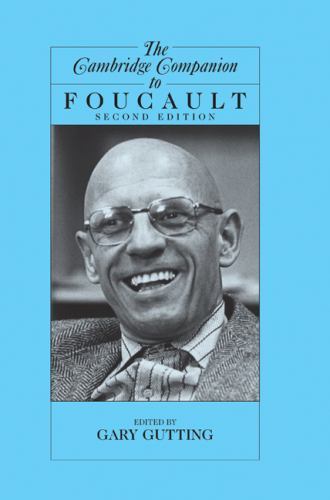 The Cambridge Companion to Foucault Gutting Paperback 9780521600538 2e