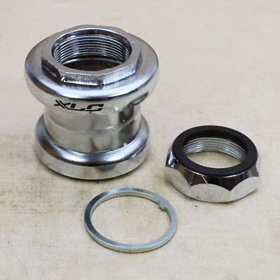 Steuersatz XLC HS-S01 Gewinde 1'' - 22,2 - 34,0 - 26,4 mm Ø silber verchromt