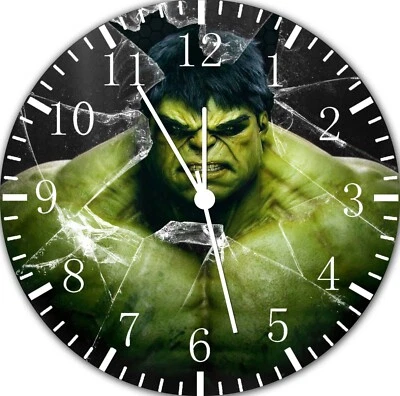 Hulk The Avengers Wall Clock E78 Personalized option with adding name