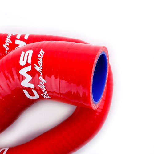 Red Silicone Radiator Heater Hose for 1995-1999 Mitsubishi Eclipse 2G 2.0T 4G63T - Picture 9 of 13