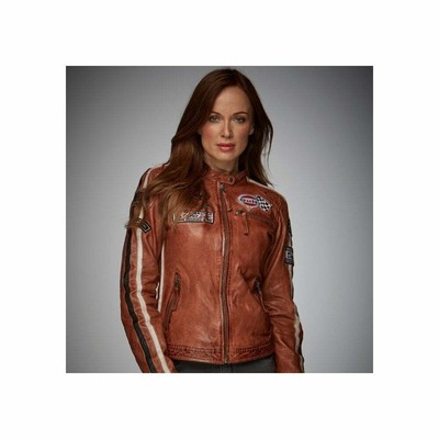 gulf racing leather jacket