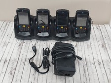 Motorola CRD5500-4000CR Charging Cradle With 4 MC55 Scanners Needs Batteries
