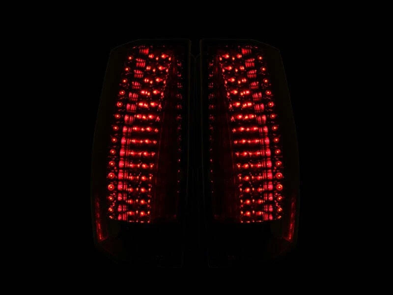 ANZO 321287 Chrome Led Tail Lights for 07-14 Cadillac Escalade 09-13 Hybrid - Image 3 of 4