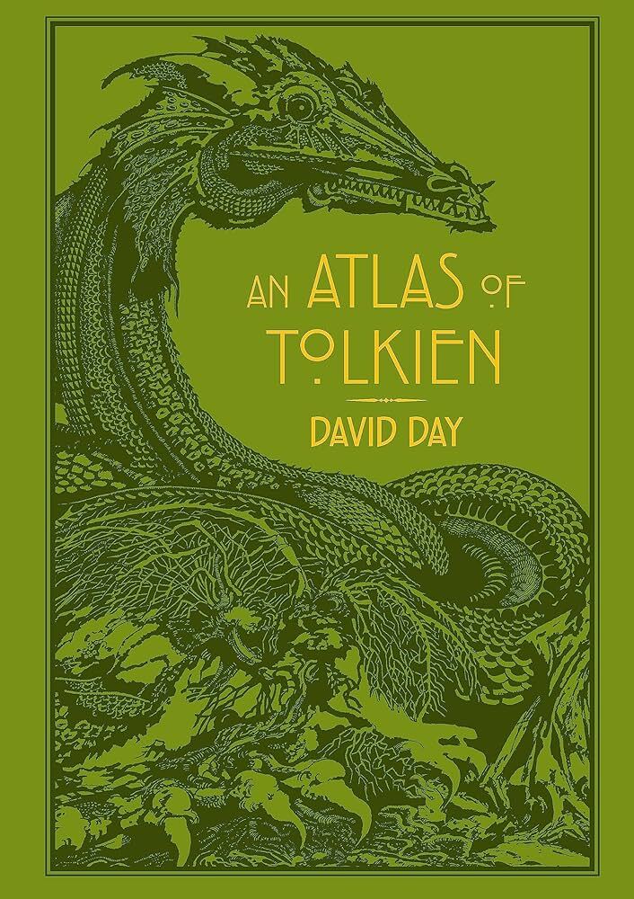 An Atlas of Tolkien: An Illustrated Exploration of Tolkien's World FREE P&P