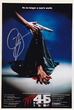 ABEL FERRARA signed Autogramm 20x30cm MS 45 in Person autograph COA