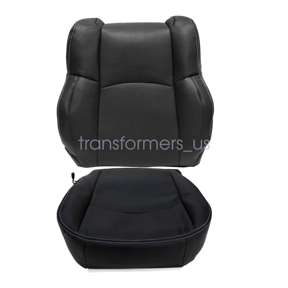 Cubierta de asiento de cuero Laramie Perf 2009-2012 para Dodge Ram 1500 2500 Foto 4 de 4