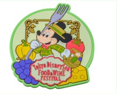 Japan Tokyo Disney SEA Mickey Souvenir Coaster Food Winne Festival 2025