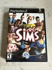 The Sims PS2 PlayStation 2 Complete CIB With Registration Card - (See Pics)