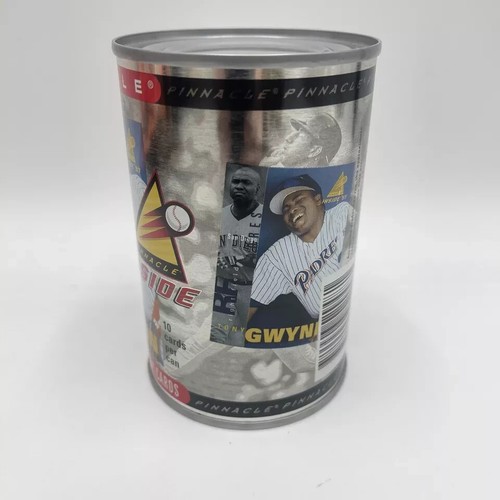 rare Pinnacle Inside 1997 Tony Gwynn Cards in a Can New Sealed - Picture 2 of 3