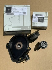 NEW OEM Mercedes Benz OE Genuine Engine Oil Separator Cover + Camshaft Cap Set