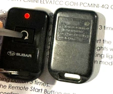 Subaru GOH-PCMINI Remote Code Alarm Starter Transmitter 1-Button Keyless Fob