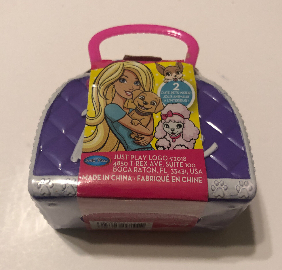 barbie pets 2 pack carrier