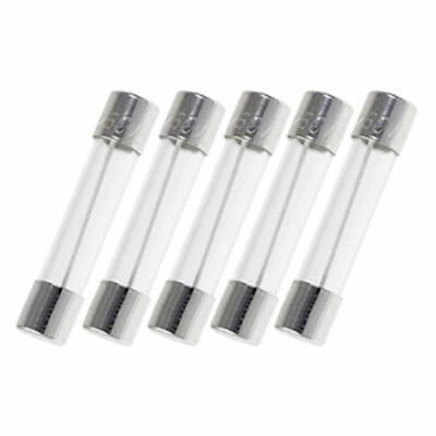 Pack of 5, AGC 1.25A 125v/250v Fast-Blow Glass Fuse, 1.25 Amp AGC1.25A, AGC1.25