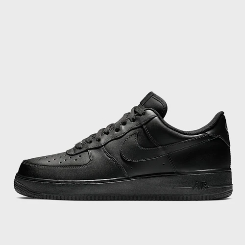 Nike Air Force 1 ´07 "Black" Sneaker Schwarz Männliches weibliches Paar - Bild 1 von 4