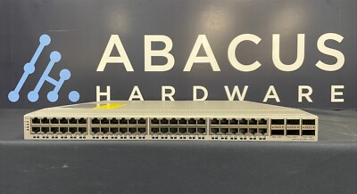 Cisco N9K-C93108TC-FX3P Nexus 9300 48x 100M/1/2.5/5/10GT, 6x 100G Switch 1YR WTY