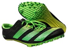 Adidas Adizero Finesse Track Spikes GY8394 Black/Green Men  s 9.5 No Box