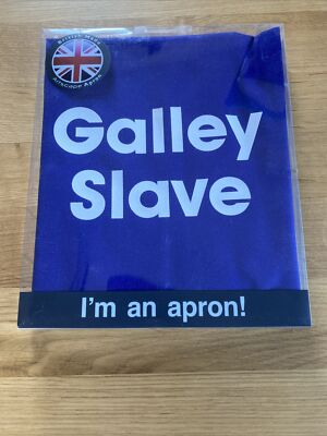 Artscape Schürze ''Galley Slave'' blau Erwachsene Made in UK NEU