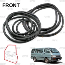 For Toyota Hiace LH112 YH112 1998 04 Front Pair Door Rubber Seal Weatherstrip