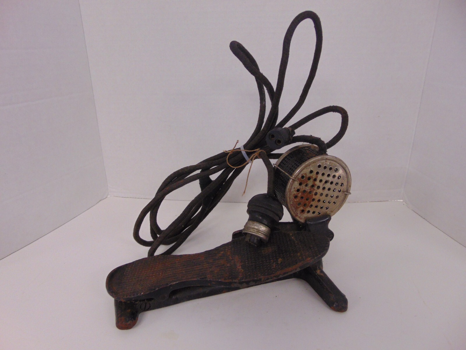 VTG Cast Iron Sewing Machine Foot Pedal Speed Control Rheostat W/ Cord