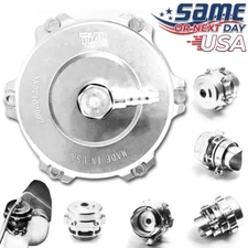 BV50 Series50mm Blow Off Valve BOV fits TIAL Q V-Band Flange SILVER 6 PSI Spring