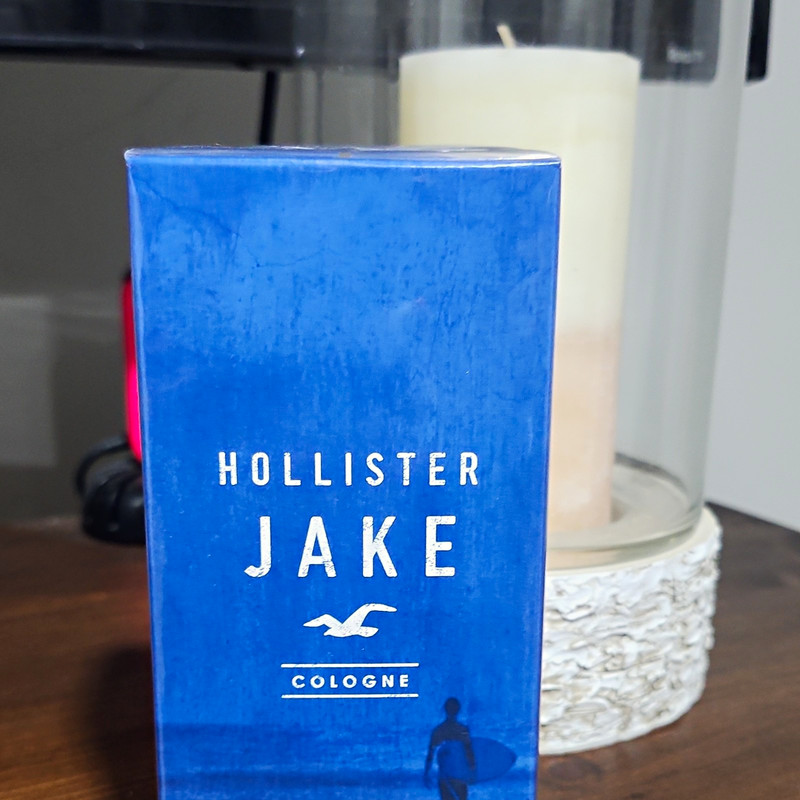 Hollister Jake Cologne Spray 3.4 fl oz Fresh Aquatic Scent Regular Size