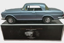 ICHIKO MERCEDES BENZ 250SE Coupe Light Blue Friction Powered Tin To Car LE w/Box