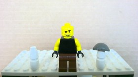 LEGO Minifigure - World City wc011 Smuggler