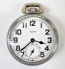 Elgin USA Openface Pocket Watch 16s Grade 575 c1947