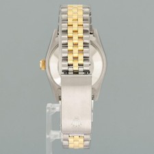 MINT Ladies Rolex 68273 Two Tone 18k Gold Steel 31mm Champagne Diamond Watch 5