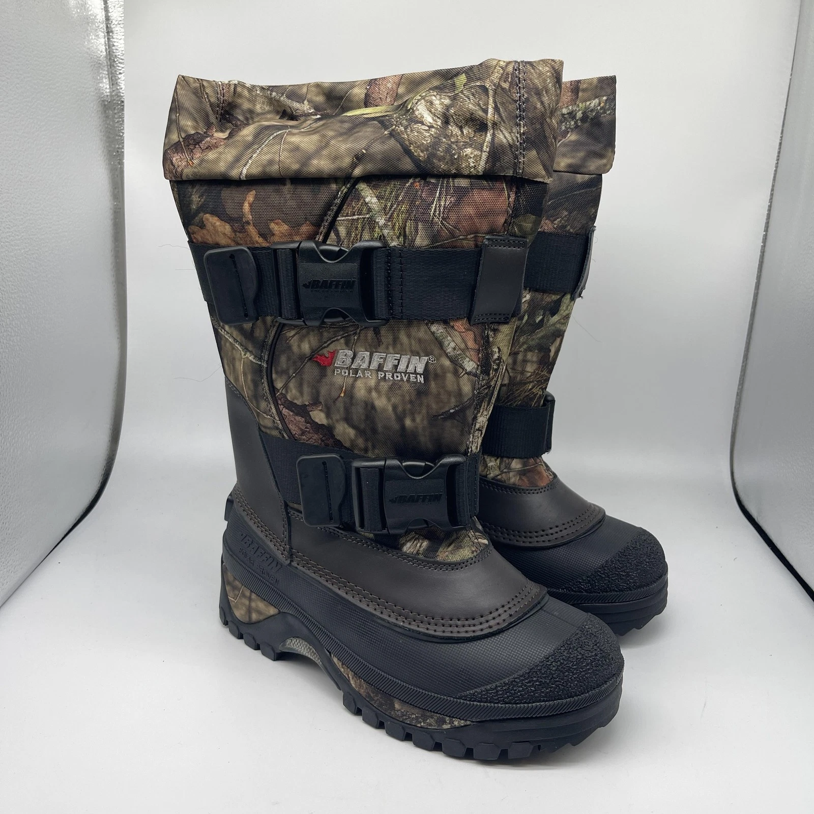 Baffin Boots Mens Size 7 Camo Wolf Insulated Winter Snow Waterproof Hunting