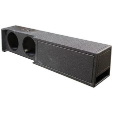 QPower "QBOMB" Dodge Ram Crew Cab '19-'24 Dual 10" Sealed Woofer Box