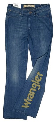 Wrangler Joni W 28 L 34 Flare Leg Damen Jeans Blau Blue Bella W245EW772 1.Wahl