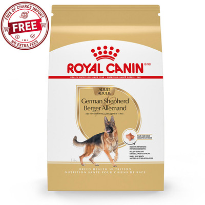 Royal Canin Breed Health Nutrition German Shepherd Adult Dry Dog Food, 30 lbs.