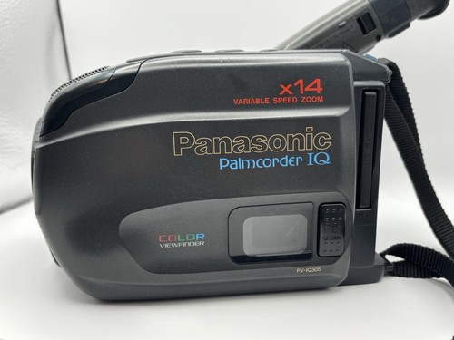 Panasonic Palmcorder IQ PV-IQ305D VHS-C Camcorder Case Charger -Read Description