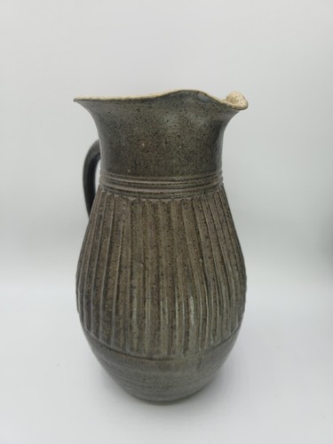Brocca ceramica Charles Counts gres firmata 9,5 pollici - Foto 8 di 24