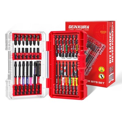 35tlg. Bitbox Schrauber Bit Set mit Farbcodierung Professional, inkl. Torx, P...