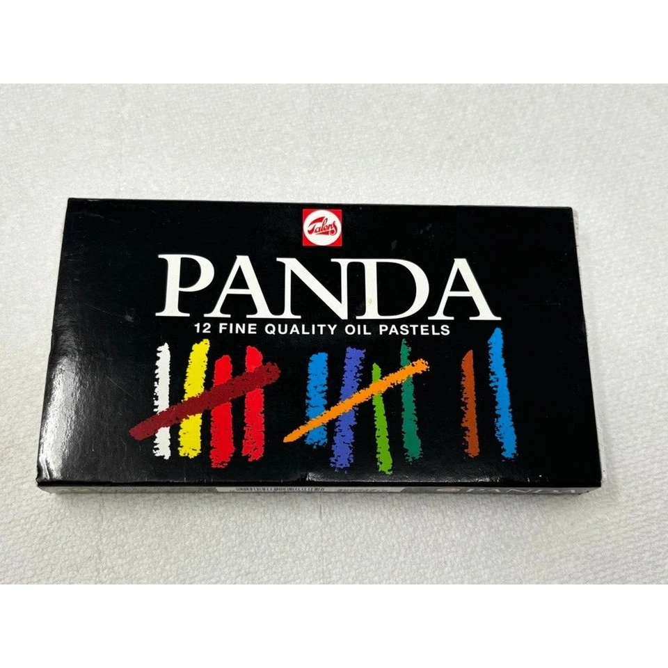 Royal Talens 400C12 Panda Oil Pastels 12 Pack - Image 2 of 4
