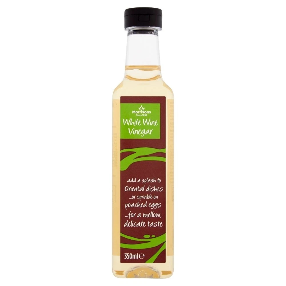 Morrisons White Wine Vinegar, 350 ml 350 (Pack of 1)
