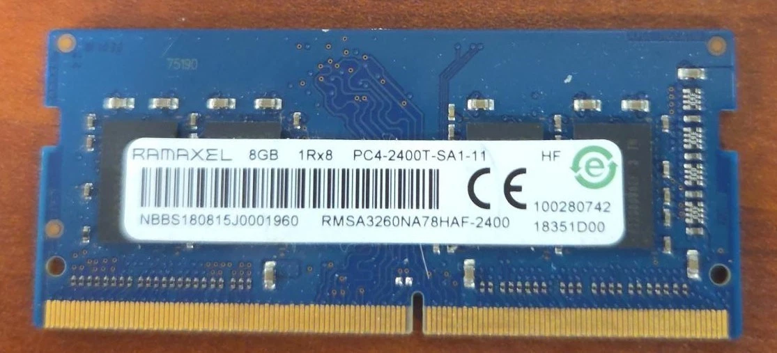 Ramaxel Computer PC4-19200 (DDR4-2400) Bus Speed Memory (RAM) for