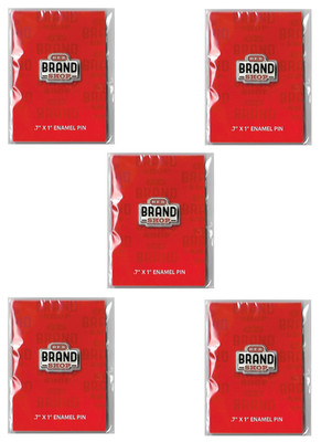 Lot Of 5 ( Five) HEB Exclusive Brand Shop H-E-B Grocery Store Lapel Pins