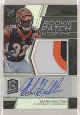 2018 Panini Spectra Rookie Patch Auto 69/99 Mark Walton #221 Patch Auto 7zf